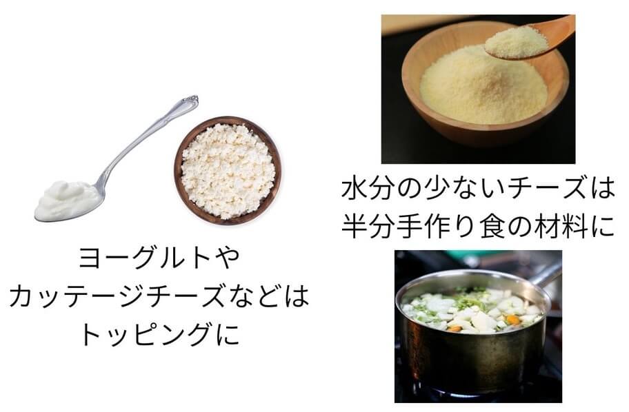 犬に乳製品をあたえるとき